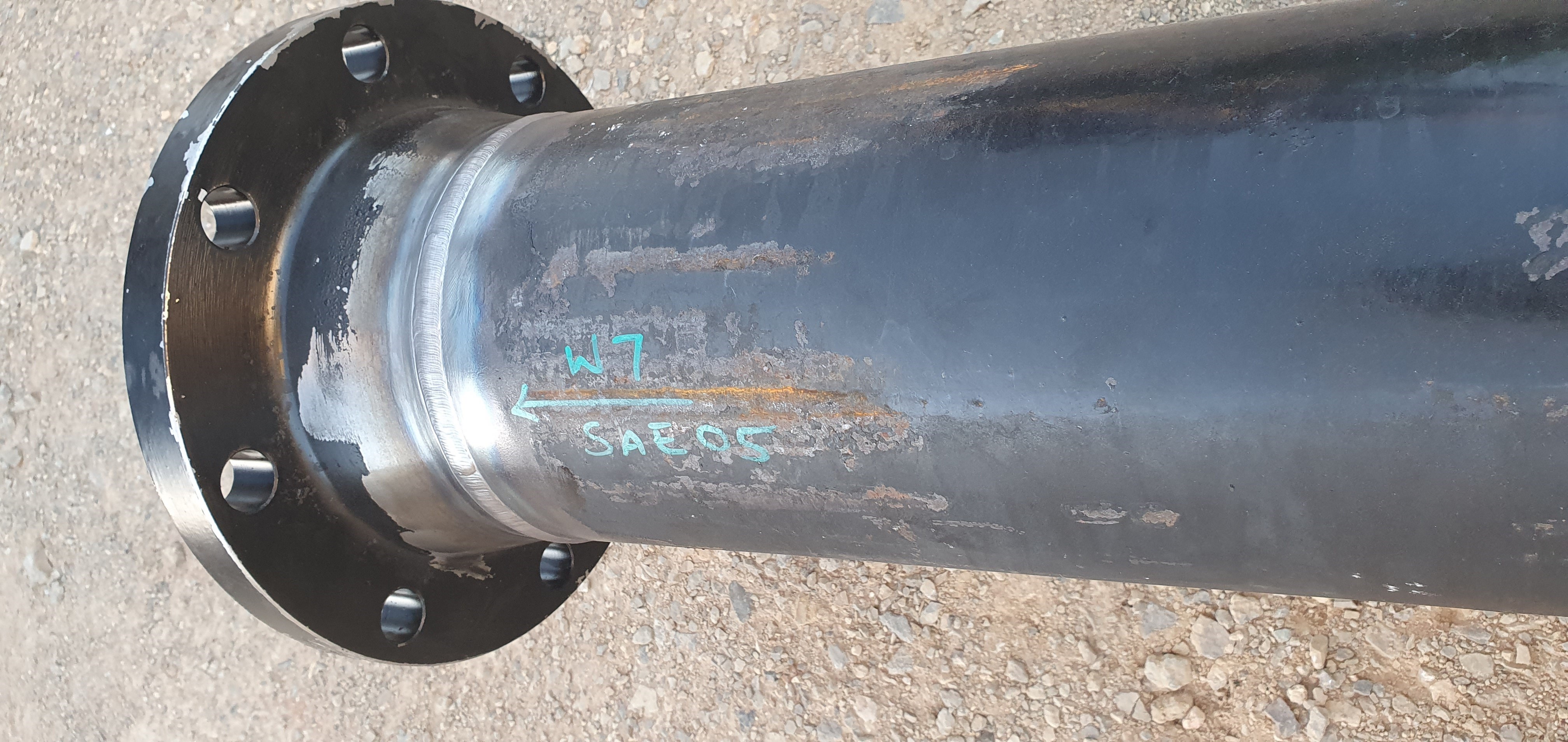Coding Onto Ribbed Pipe Coded Pipework